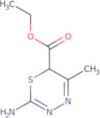 Ethyl 2-amino-5-methyl-6H-1,3,4-thiadiazine-6-carboxylate