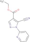 Ethyl 5-cyano-1-(pyridin-2-yl)-1H-pyrazole-4-carboxylate