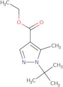 Ethyl 1-tert-butyl-5-methyl-1H-pyrazole-4-carboxylate