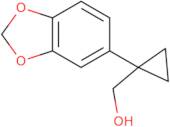 [1-(1,3-Benzodioxol-5-yl)cyclopropyl]methanol