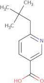 6-(2,2-Dimethylpropyl)pyridine-3-carboxylic acid