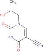 1-(2-Hydroxypropyl)-2,4-dioxo-1,2,3,4-tetrahydropyrimidine-5-carbonitrile