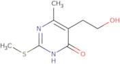 5-(2-Hydroxyethyl)-6-methyl-2-(methylsulfanyl)-3,4-dihydropyrimidin-4-one