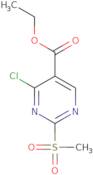 Ethyl 4-chloro-2-(methylsulfonyl)pyrimidine-5-carboxylate