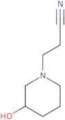 3-(3-Hydroxypiperidin-1-yl)propanenitrile