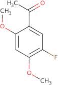 1-(5-Fluoro-2,4-dimethoxyphenyl)ethan-1-one