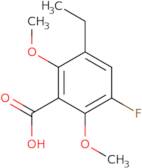 3-Ethyl-5-fluoro-2,6-dimethoxybenzoic acid