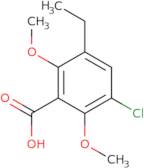 3-Chloro-5-ethyl-2,6-dimethoxybenzoic acid