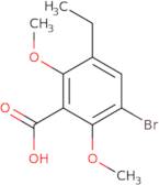 3-Bromo-5-ethyl-2,6-dimethoxybenzoic acid