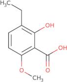 3-Ethyl-2-hydroxy-6-methoxybenzoic acid