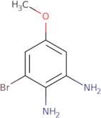 3-Bromo-5-methoxybenzene-1,2-diamine