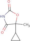 5-cyclopropyl-5-methyl-1,3-oxazolidine-2,4-dione