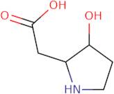 2-(3-Hydroxypyrrolidin-2-yl)acetic acid