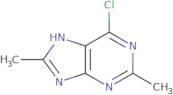 6-Chloro-2,8-dimethyl-9H-purine