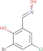 2-Bromo-4-chloro-6-[(hydroxyimino)methyl]phenol