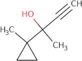 2-(1-Methylcyclopropyl)but-3-yn-2-ol