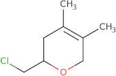 2-(Chloromethyl)-4,5-dimethyl-3,6-dihydro-2H-pyran