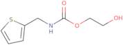 2-Hydroxyethyl N-[(thiophen-2-yl)methyl]carbamate