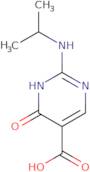 4-Oxo-2-[(propan-2-yl)amino]-1,4-dihydropyrimidine-5-carboxylic acid