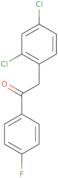 2-(2,4-Dichlorophenyl)-1-(4-fluorophenyl)ethan-1-one