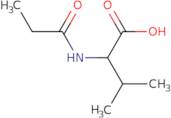 3-Methyl-2-propanamidobutanoic acid