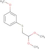 1-[(2,2-Dimethoxyethyl)sulfanyl]-3-methoxybenzene