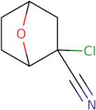 2-Chloro-7-oxabicyclo[2.2.1]heptane-2-carbonitrile