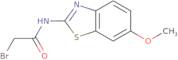 2-Bromo-N-(6-methoxy-1,3-benzothiazol-2-yl)acetamide