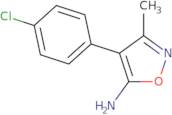 4-(4-Chloro-phenyl)-3-methyl-isoxazol-5-ylamine
