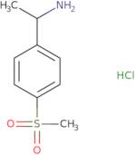 {1-[4-(Methylsulfonyl)phenyl]ethyl}amine hydrochloride