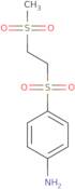 4-(2-Methanesulfonylethanesulfonyl)aniline