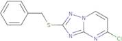 2-(benzylsulfanyl)-5-chloro-[1,2,4]triazolo[1,5-a]pyrimidine