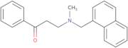 3-[Methyl(1-naphthalenylmethyl)amino]-1-phenyl-1-propanone