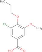 3-Chloro-5-methoxy-4-propoxybenzoic acid