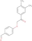 4-[2-(3,4-Dimethylphenyl)-2-oxoethoxy]benzaldehyde