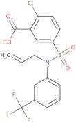 2-Chloro-5-[(prop-2-en-1-yl)[3-(trifluoromethyl)phenyl]sulfamoyl]benzoic acid