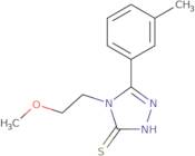 4-(2-Methoxy-ethyl)-5-M-tolyl-4H-[1,2,4]triazole-3-thiol