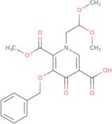 1-(2,2-Dimethoxyethyl)-6-methoxycarbonyl-4-oxo-5-phenylmethoxypyridine-3-carboxylic acid