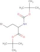 (R)-4-Bromo-2-[[(tert-butoxy)carbonyl]amino]butanoic acid tert-butyl ester