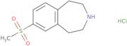 7-Methanesulfonyl-2,3,4,5-tetrahydro-1H-3-benzazepine hydrochloride