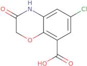 6-Chloro-3,4-dihydro-3-oxo-2H-benzo[b][1,4]oxazine-8-carboxylic acid