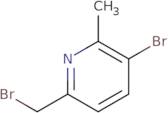 3-Bromo-6-(bromomethyl)-2-methylpyridine