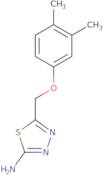 5-[(3,4-Dimethylphenoxy)methyl]-1,3,4-thiadiazol-2-amine