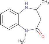 1,4-Dimethyl-2,3,4,5-tetrahydro-1H-1,5-benzodiazepin-2-one