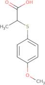 2-[(4-Methoxyphenyl)sulfanyl]propanoic acid