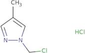 1-(Chloromethyl)-4-methyl-1H-pyrazole hydrochloride