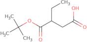 3-[(tert-Butoxy)carbonyl]pentanoic acid