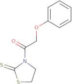 2-Phenoxy-1-(2-sulfanylidene-1,3-thiazolidin-3-yl)ethan-1-one