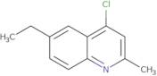 4-Chloro-6-ethyl-2-methylquinoline