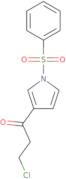 3-(3-Chloro-1-oxoprop-1-yl)-1-(phenylsulphonyl)pyrrolidine